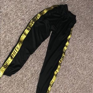 CUSTOM OFF-WHITE JOGGERS